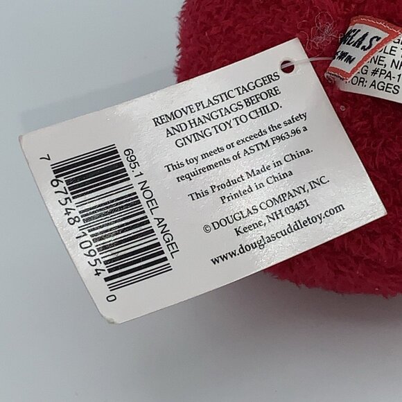 Douglas Cuddle Set Christmas Toy 8 Inches Original Tags Noel Angel And Pixie Elf - Picture 10 of 13